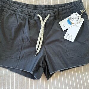 Vuori Black Athletic Shorts Relaxed Fit